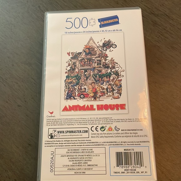 Puzzle 500 pieces Animal House - Picture 3 of 4